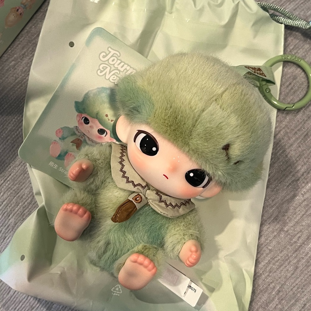 💕SOLD💕 Pop Mart Dimoo Journal of New Life Strangeness Keychain Plush Pendant